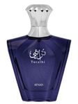 TURATHI BLUE by AFNAN - Eau de Parfum 90ML - Spicy Woody Sensational Fragrance.