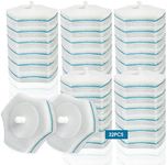 BALORIZ Disposable Toilet Bowl Refills 32 Count Upgraded Material Disposable Toilet Brush Cleaning Sponges Heads Toilet Brush Refills (32 Refills)