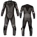 Motorcycle New Black Two piece Leat