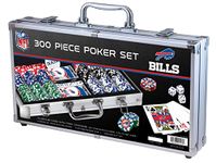 MasterPieces NFL Buffalo Bills 300 Piece Poker Set