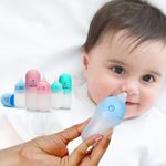 Infantso Nasal Cleaner For Newborn Babies (Blue), Nasal Aspirator For Kids, Soft Silicone Nose Cleaner For Infants, Mucus Sucker Nasal Cleaner For Congestion & Cold Relief (Made In Taiwan)