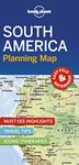 Lonely Planet South America Planning Map 1 1st Ed.