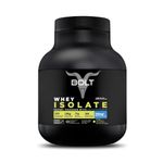 BOLT Nutrition Whey Isolate Protein Powder | With Superfood PHYCOCYANIN | USA Formulation & Origin | For Muscle Strength & Bone Health | 5LB/2.26kg (69 Servings) | Saffron Pistachio