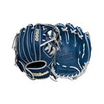 WILSON 2024 A1000 DP15 11.5” Infield Baseball Glove - Navy/Silver/Yellow, Left Hand Throw