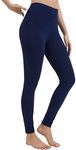 WiWi Women's Leggings Thermal Warm Underwear Pants Soft Long Johns Viscose from Bamboo Baselayer Pant S-XXL,Navy,Large