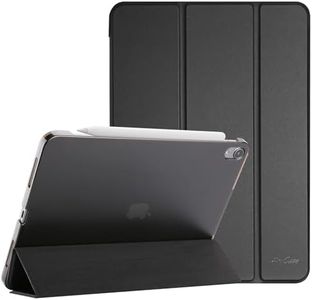 ProCase Smart Case for iPad Air 11-inch M2 2024/10.9 Air 5th Generation 2022/10.9 Air 4th 2020, Protective Cover for iPad Air 11 /Air 5 4 Gen -Black