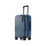 MOKOBARA Iconic Range The Cabin 58 Cm Cabin Polycarbonate Hard-Sided 8 Hinimoto Wheels Suitcase Trolley (Space Blue)