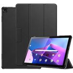 ATOOZ Case for Lenovo Tab M10 (3rd Gen) 10.1 inch 2022, With Auto Sleep/Wake Protective Folio Case Cover for Lenovo M10 3rd gen (TB328FU /TB328XU) Tablet (Black)