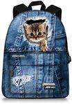 JBS-NO.1 Cute Cats Backpack for Tee