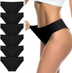 flintronic Women's Underwear, 6 Pcs