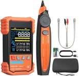 Proster Network Cable Tester - PoE Cable Tester, NCV,Port Flashing, Ethernet Wire Tracer Test, Length Measurement,Multi-Function Trouble-Free Line Scan Mode