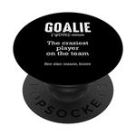 PopSockets Goalie Goalkeeper Definition Soccer Training Games Quotes PopSockets PopGrip: Swappable Grip for Phones & Tablets