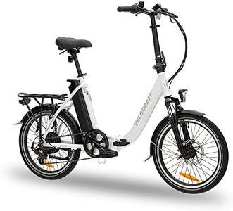 VecoCraft E-Pax e Bike klapprad, Elektro klapprad 20 Zoll, mit herausnehmbarem 36V 13Ah Akku, Reichweite bis zu 55-95km, 250W Heckmotor, 7-Gang elektrofahrräder