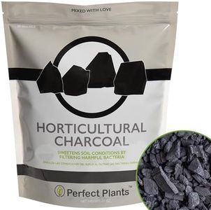 Horticultural Charcoal by Perfect Plants - 24 Oz. Plant Charcoal - Naturally Cleanses, Flushes Toxins and Excess Moisture from Containers and Terrariums