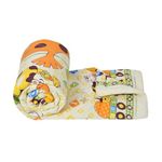 Ritvik Decor Single Bed Cartoon Printed Blankets for Kids | Dohar for Kid Boys & Girls | Glace Cotton Soft Children Comforters | Summer & Winter Blankets (60x90 Inches) (Ziraffe Yellow)