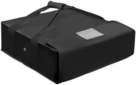 Pizza Delivery Bag,Reusable Large Insulated Delivery Bag 20 X 20 in,Portable Waterproof Insulated Bags with Hand Straps for Food,Party,Picnics