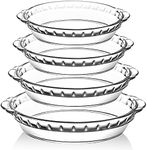 4 Packs Glass Pie Plates, MCIRCO De