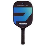 Paddletek Bantam Sabre Pro Pickleball Paddle (Standard Grip, Riptide (Blue))
