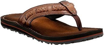 Clarks Women's Fenner Nerice Flip Flops, Honey, 8 M US