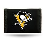 Rico Industries NHL Pittsburgh Penguins Nylon Trifold Wallet