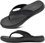 ONCAI Mens Flip Flops Comfort Ortho