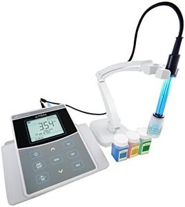 Apera Instruments PC800 Benchtop pH/Conductivity/TDS/Salinity/Resistivity/Temp. Multiparameter Meter Kit, 0.01 pH/1% F.S Accuracy AI523