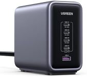 UGREEN 300W USB C Charger, Nexode 5 Ports GaN III PD 3.1 Laptop Charging Station 140W Fast Charger Block for MacBook Pro/Air, iPhone 16 Pro Max/15, iPad Pro, Galaxy S24 Ultra, Pixel 9 Pro, Steam Deck