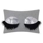 JW Long Eyelash Cushion Covers Magi