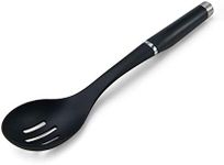 KitchenAid KO004OHOBA Gourmet Nylon Slotted Spoon, One Size, Black