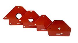 KEEAN MAGNETIC ANGLE | CLAMP | FIXTURE FIXTURE FOR WELDING AND HOLDING PURPOSE (PACK OF 4 DIFFERENT SIZE)