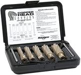 Hougen 18002 Copperhead Carbide Annular Cutter Kit 9/16, 11/16, 13/16, 15/16, 1-1/16" 2-Inch Depth of Cut 3/4-Inch Weldon Shank and Fusion2 Shank For Magnetic Drills