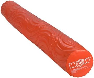 Wow Dipped Foam Pool Noodle with Wow Flow Texture - Sunset Coral