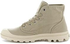 Palladium Women's Pampa Hi Boot, Vegan Canvas Lace Up Boot