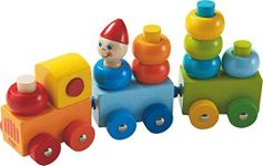 HABA 5126 Wooden Discovery Train Cu