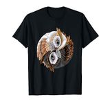 Ying Yang Owl Yin Qigong Tai Chi Owls T-Shirt