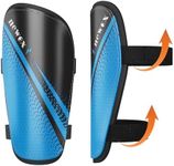 Newox Shin Guards Soccer Youth Adult -Shin Guard for Kids 2-18 Years Old Boys Girls Teenagers - Superlight Shin Guards Adjustable Straps Shin Pads