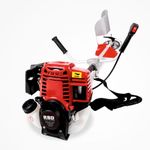 RBD 35CC 4-Stroke Side Pack Brush Cutter Machine – Heavy Duty Lawn & Grass Cutter for Weeds, Small Brush or Shrubs, Easy to Operate for Overgrown Vegetation, Agriculture & Garden Cutting Tools