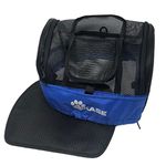 BiKase Pet Carrier Cover for Bike Basket - Comfort Mat Included, Ideal for Dog and Cat Bike Rides, Soft-Sided Ventilated Dog Bike Basket