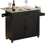 IRONCK Rolling Kitchen Island Table