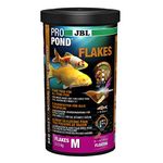 JBL Food for all Pond Fish, Floating Food Flakes, Functional Food, ProPond Flakes, Size M, 0.13 kg