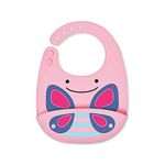 Skip Hop Zoo Fold & Go Silicone Bib