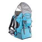 Baby Toddler Hiking Backpack Carrier Camping Child Carriers with Rain Cover Stand Child Kid Sun shade Visor Shield ,Holds up to 50 Pound Ideal for Children Between 6 months-4 years Old (GNblue)