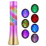 ONXE Lava Lamp,Lava Lamps for Kids and Adults,Rainbow Glitter Lamps,12-inch Automatic Color Changing Lava lamp Night Light, Christmas,Valentine's Day, Thanksgiving,Birthday Gifts for Women Kids