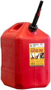 Midwest Can 6610 Quick Flow Spout Auto Shut Off Gasoline Can - 6 Gallon