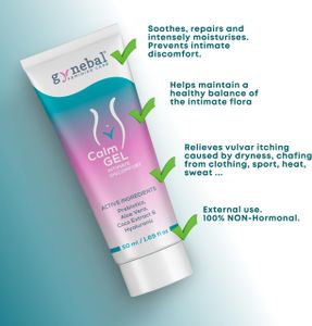 GYNEBAL Calm Prebiotics Gel 50ml – Intimate Soothing Care