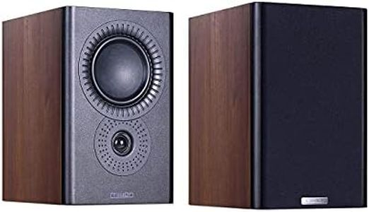 Mission LX-2 MkII Walnut Shelf or Stand Speakers (LX-2, Walnut)