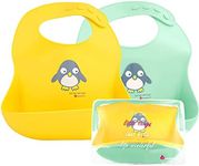 NatureBond Silicone Baby Bibs for B