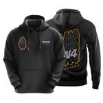 DUDEME MC Motorsport Hoodie for Car Enthusiast for Men & Women Black Hoodie 100% Cotton Car Printed Hoodies.