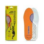 Footgel - Sports gel insoles for tennis, if you are a tennis player, protect yourself from the risk of injury, relieve pain in feet, knees, lumbar and gain advantage in matches. (43-47)