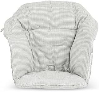 Stokke Clikk Hochstuhl, Nordic Grey – Rundum-Paket mit Tray & Sicherheitsgurt – Leicht, robust & reisefreundlich – Ergonomisch mit verstellbaren Funktionen – Ideal für 6–36 Monate oder bis 15 kg